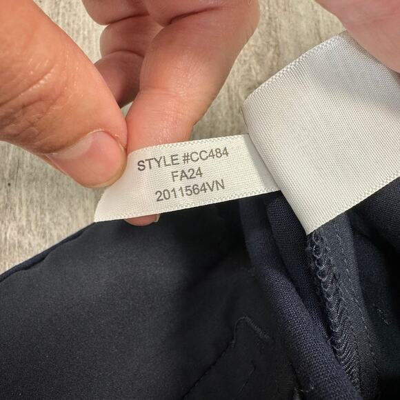 J. Crew Cropped Natalia Pant Blue Carreman 4P - Picture 11 of 16